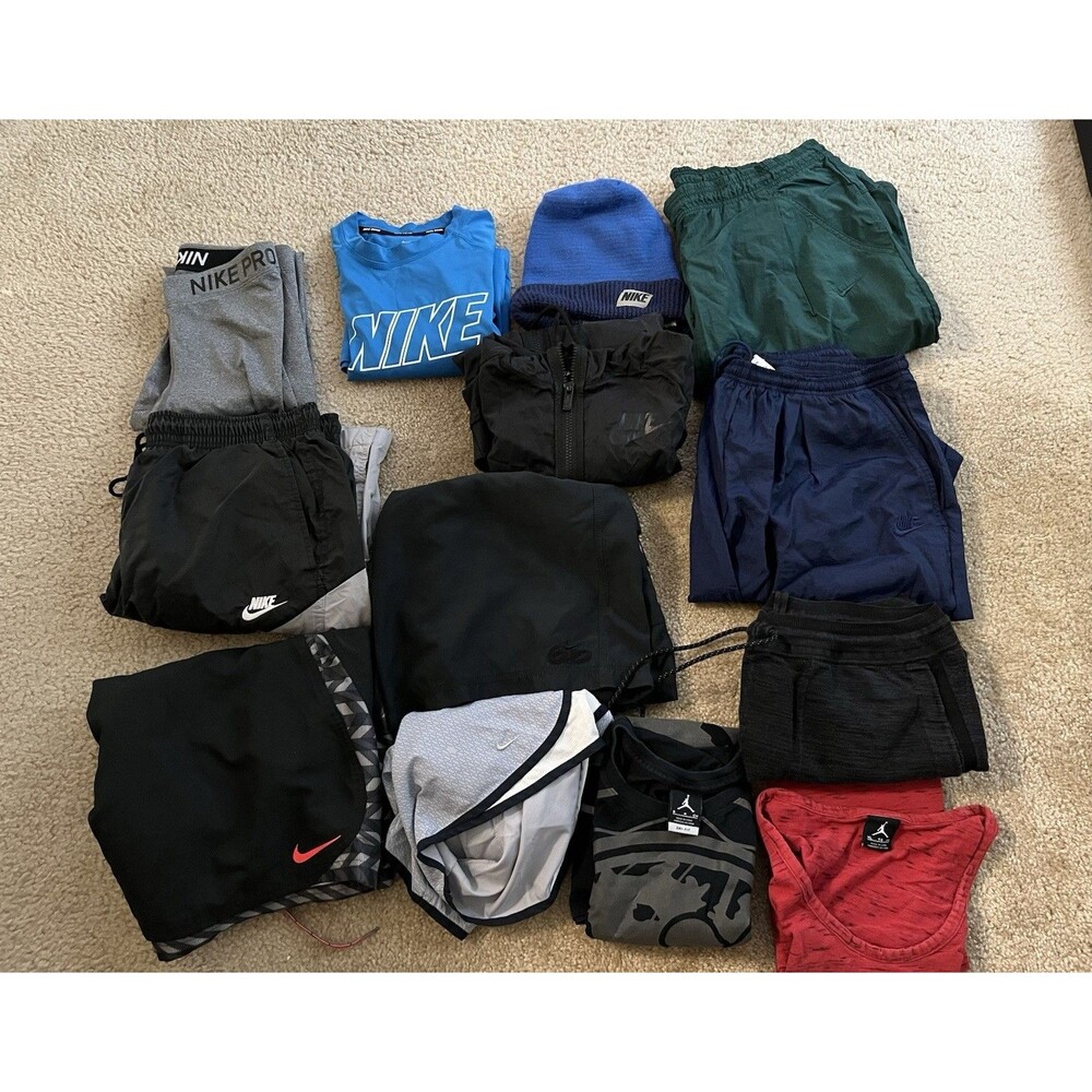 Nike Bundle Lot 12 Mixed Y2k Track Pants Shorts Unisex Jordan Reseller